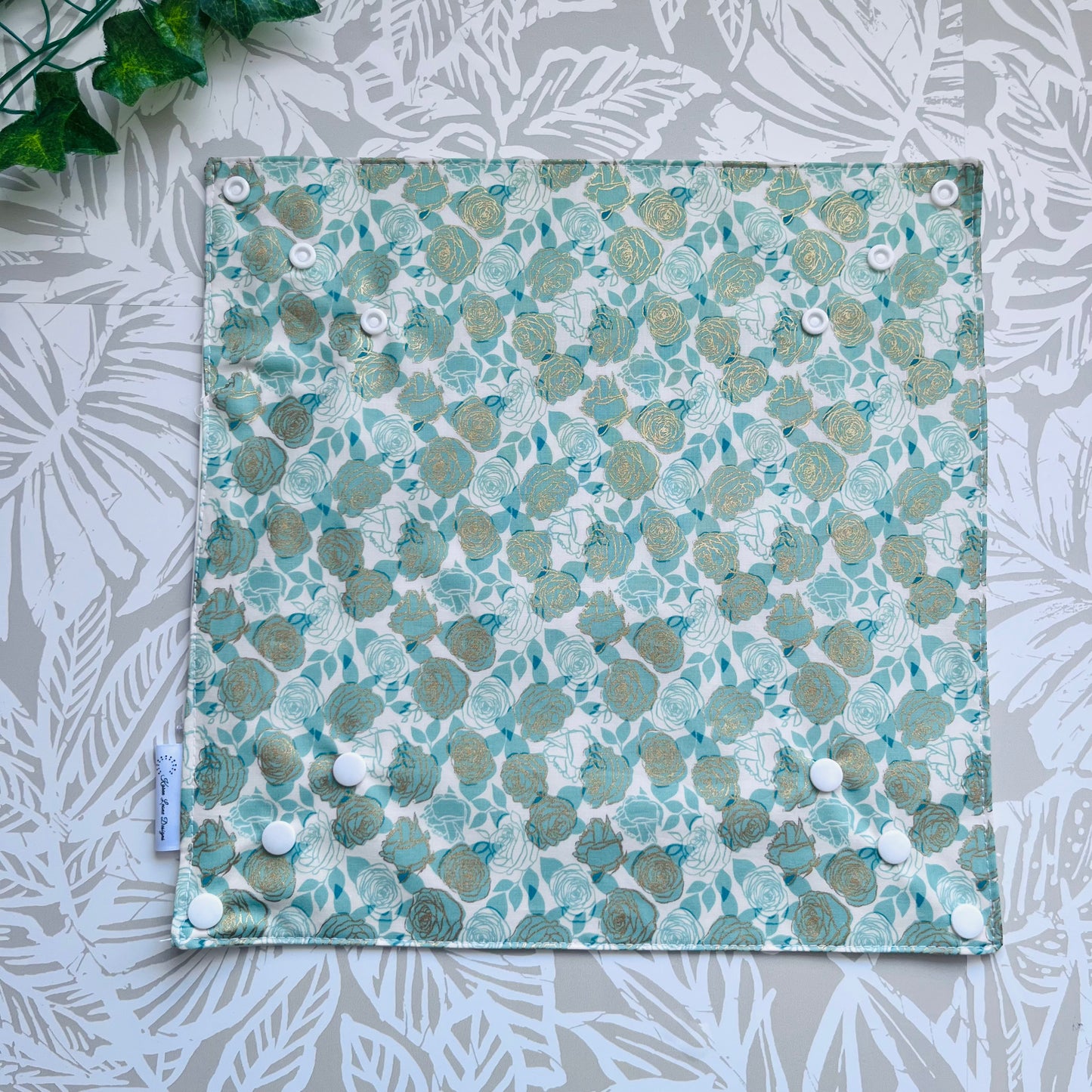 Green Rose Sandwich Wrap