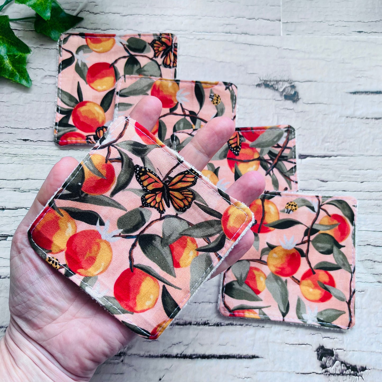 Orange Butterfly Face Wipes