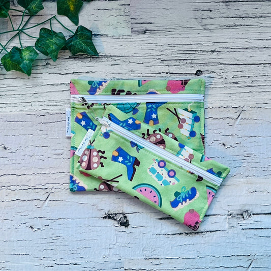 Green Summer Sandwich & Snack Bags