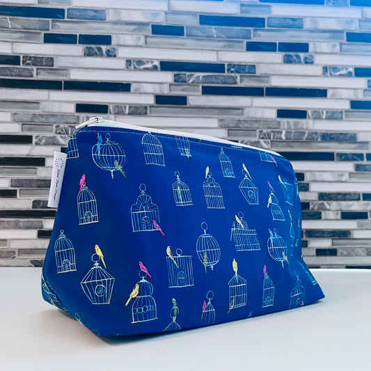 Bird Cage Travel/Cosmetic Bag