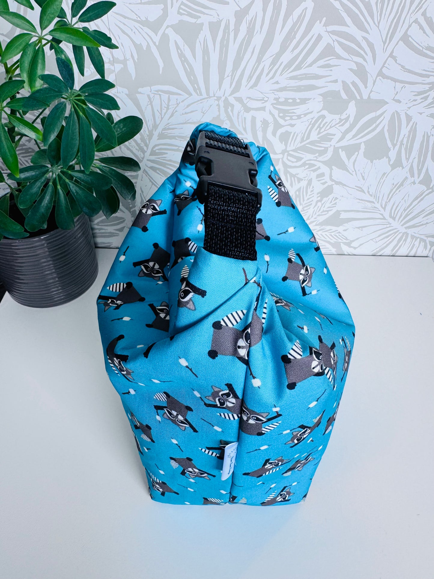 Blue Racoon Lunch Bag