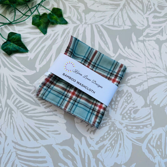Plaid Wash Cloth