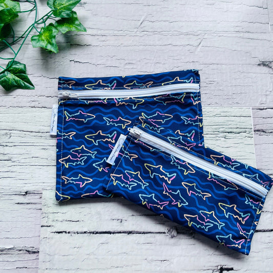 Shark Sandwich & Snack Bags