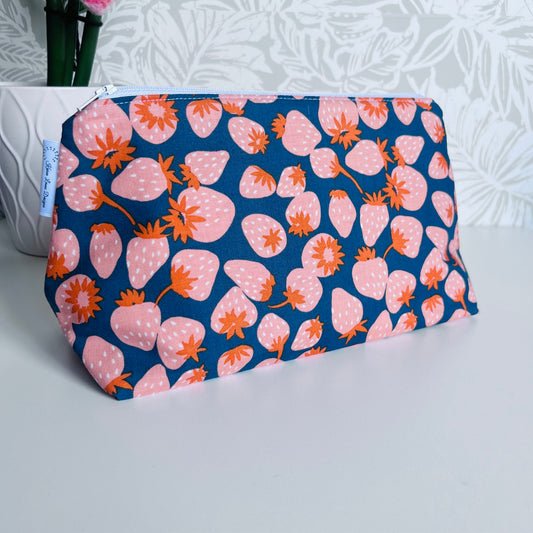Dark Strawberry Travel/Cosmetic Bag