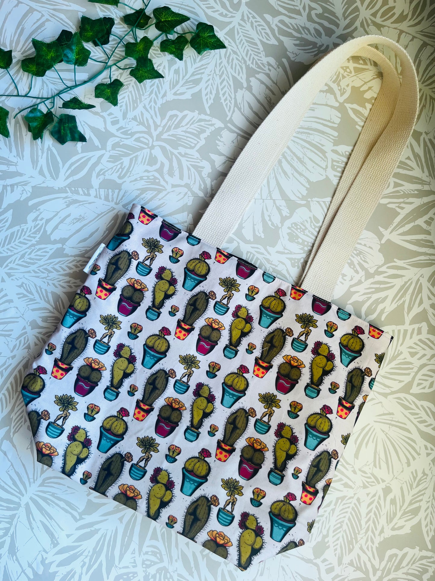 Cactus Bum Market Tote