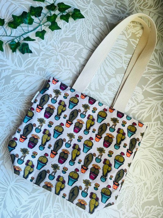 Cactus Bum Market Tote