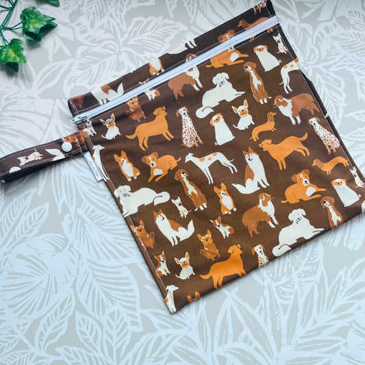 Brown Dog Wet Bag