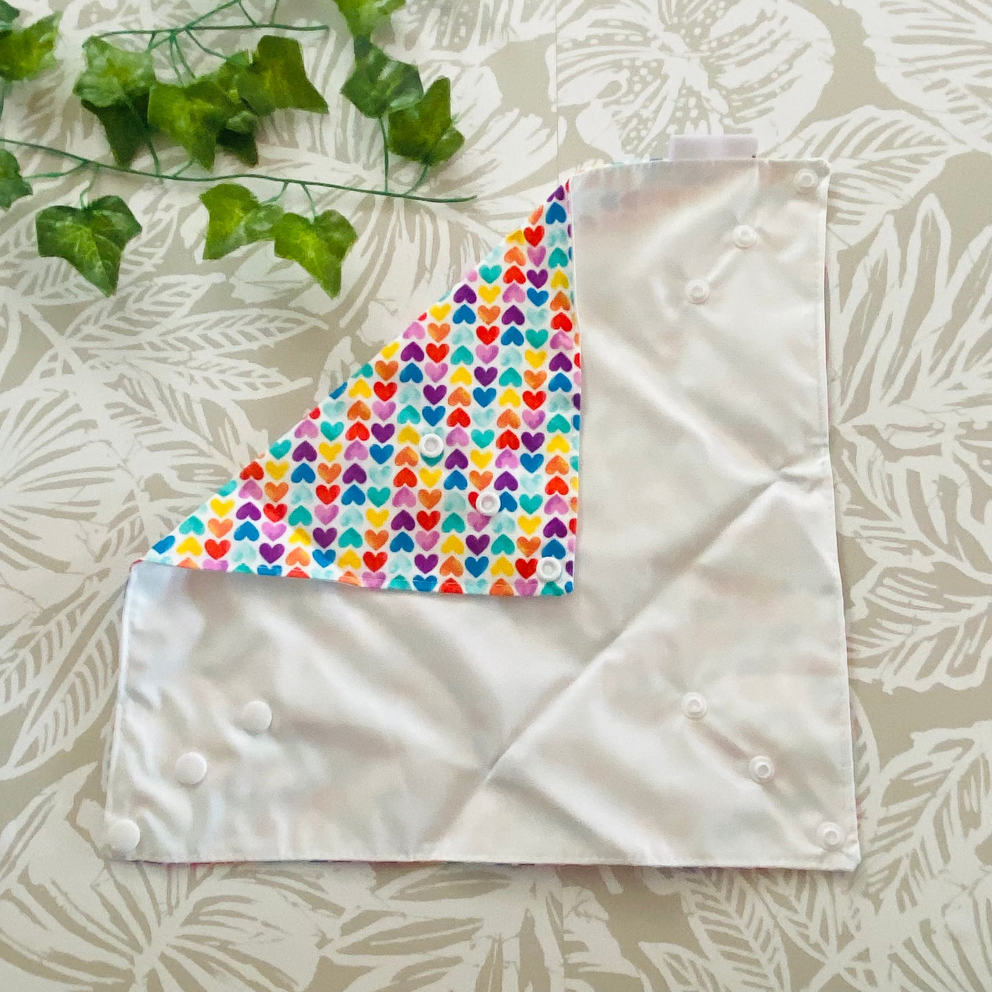 Rainbow Hearts Sandwich Wrap