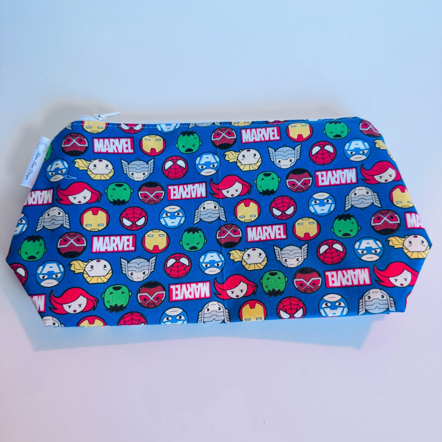 Marvel Heads Travel/Cosmetic Bag