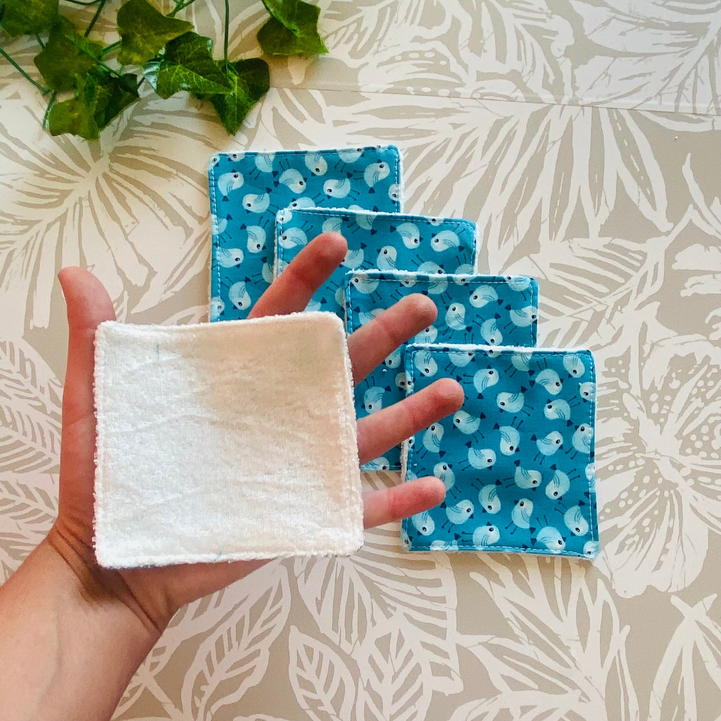 Little Blue Bird Face Wipe