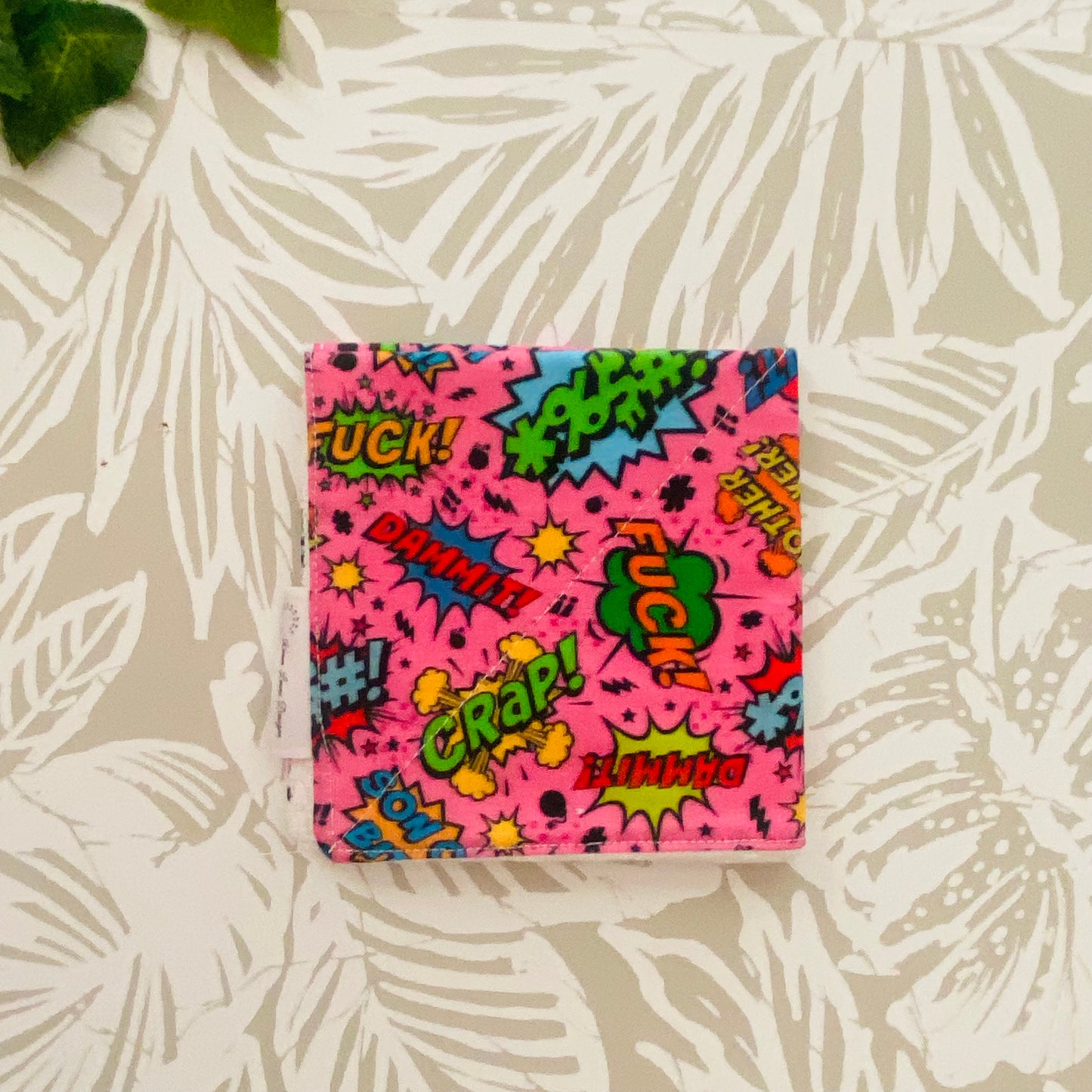 Comic Profanity Wash Cloth