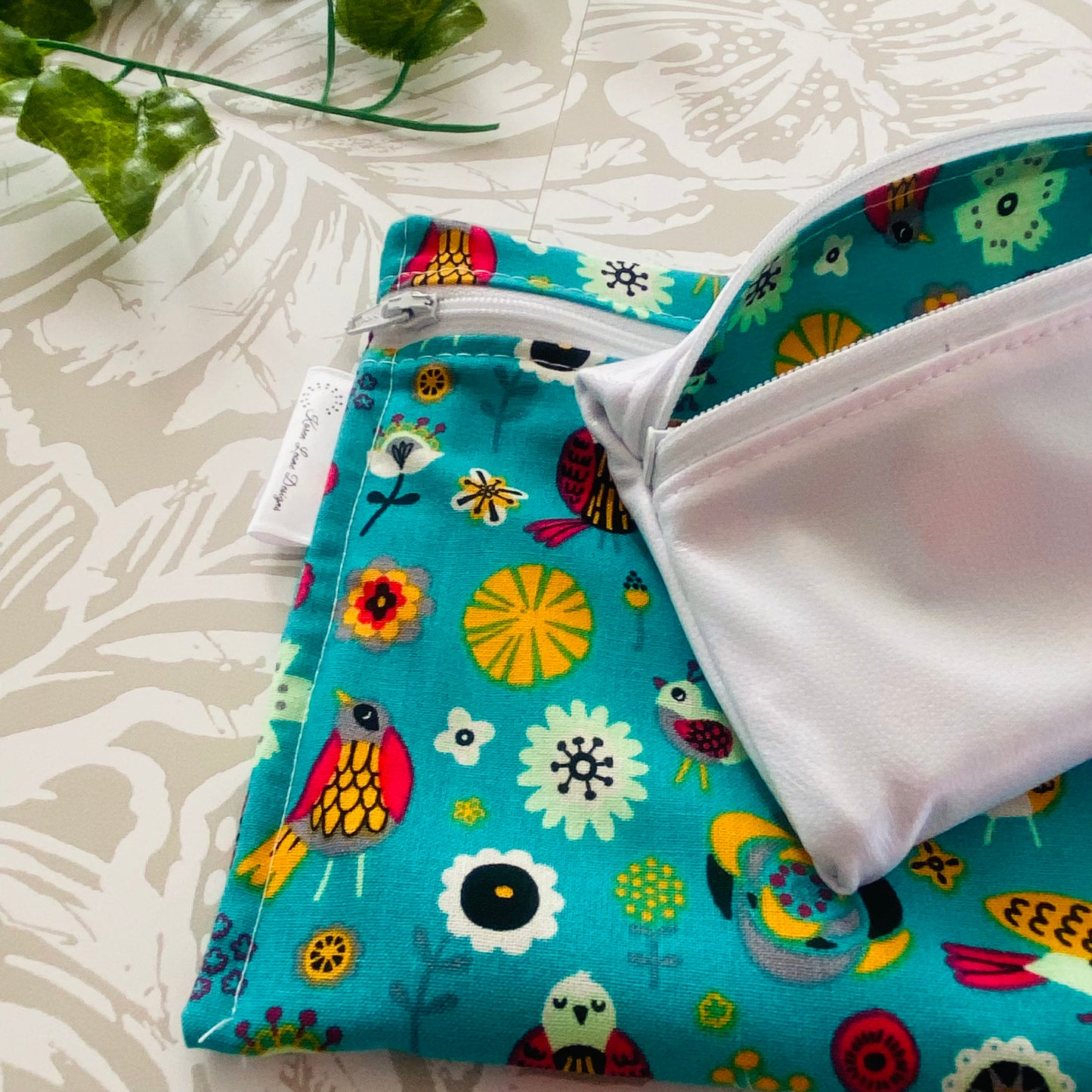 Flower & Bird Sandwich & Snack Bags