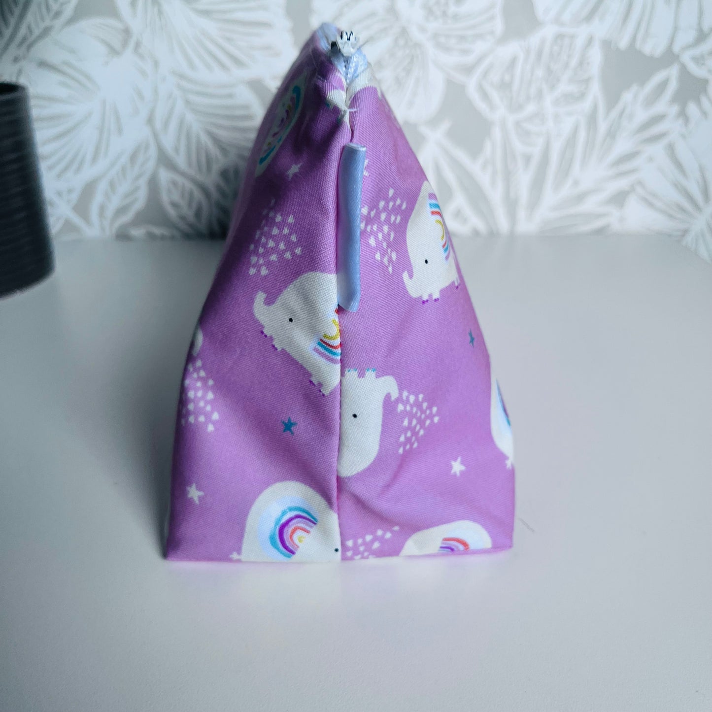 Pink Elephant Travel/Cosmetic Bag