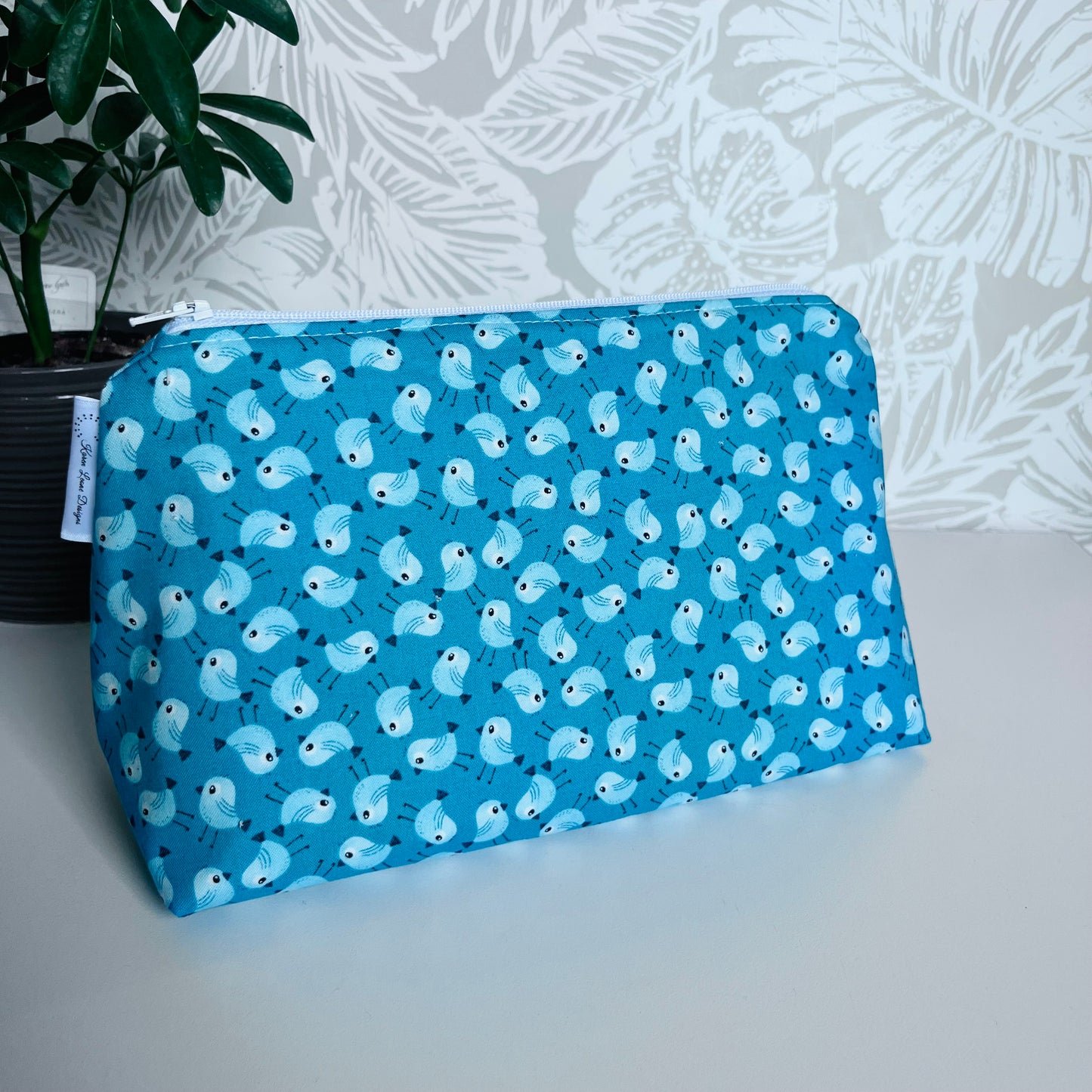 Blue Bird Travel/Cosmetic Bag