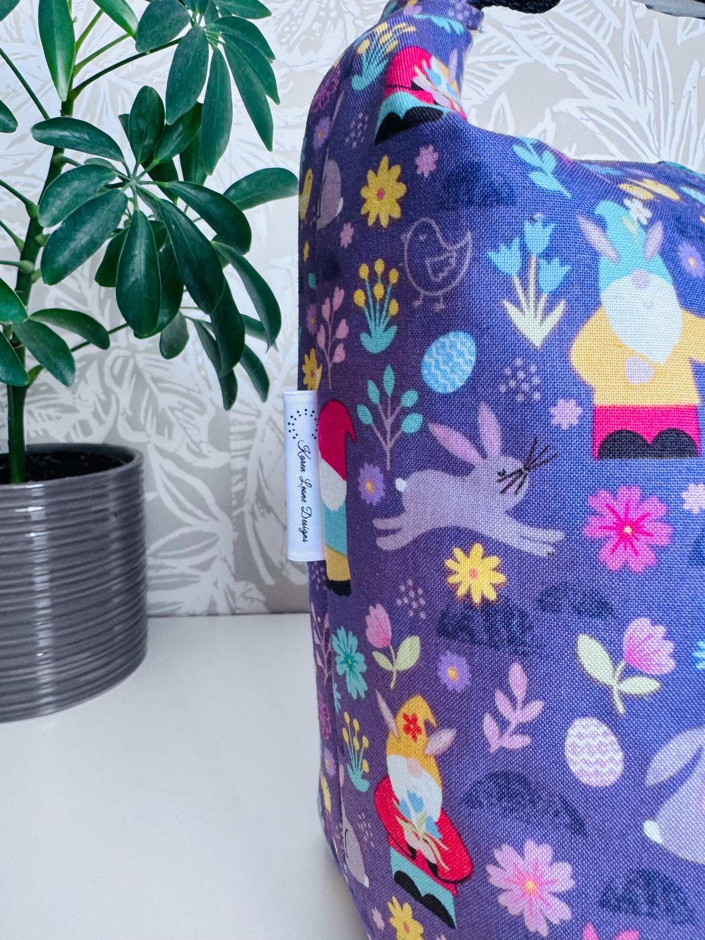 Purple Gnome Lunch Bag