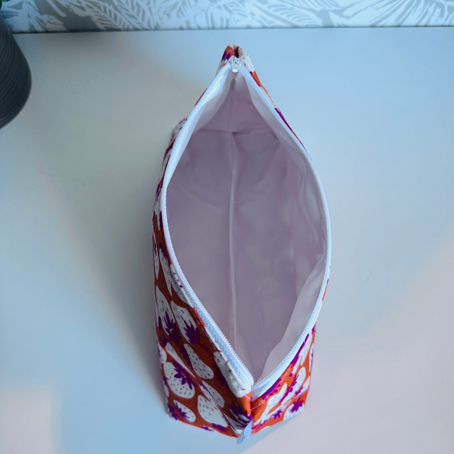Orange Strawberry Travel/Cosmetic Bag