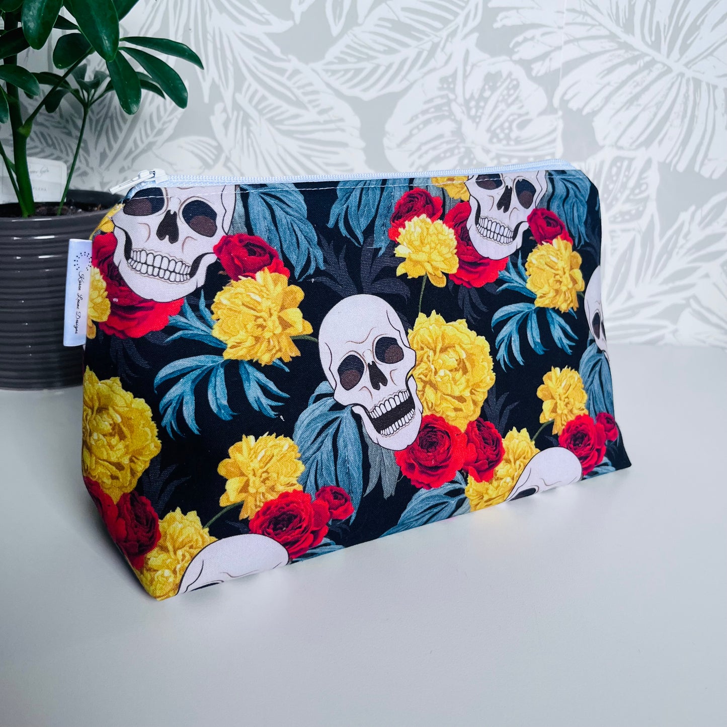 Skull Travel/Cosmetic Bag