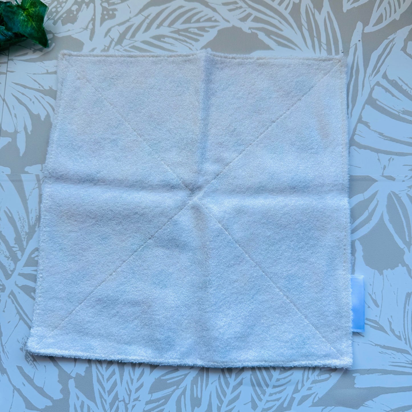 Pink Space Ship Wash Cloth
