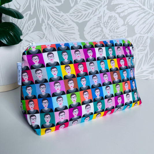 Ruth Bader Ginsburg Travel/Cosmetic Bag
