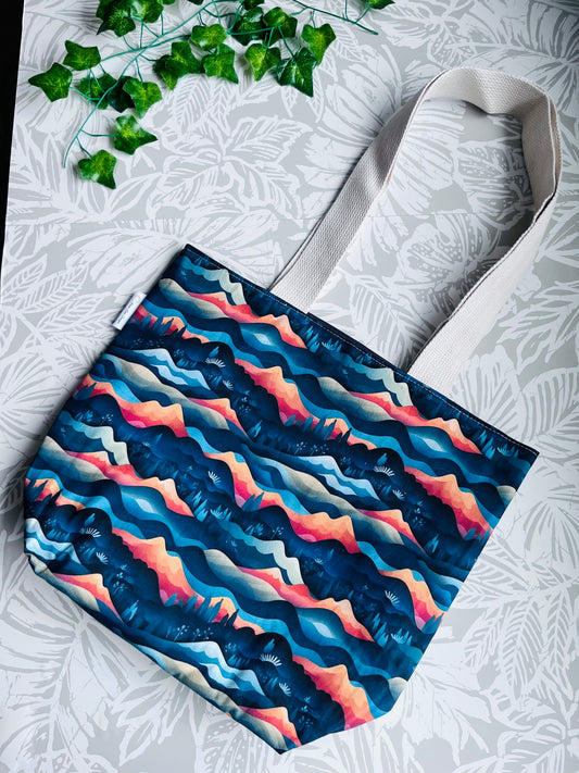 Mountain Sunset Market Tote