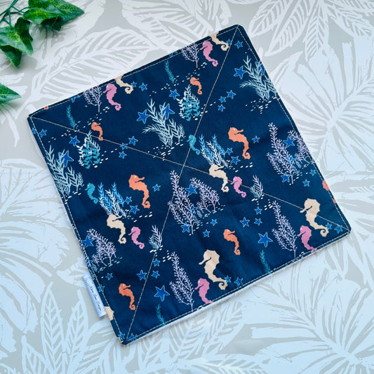 Sea Horse Wash Cloth