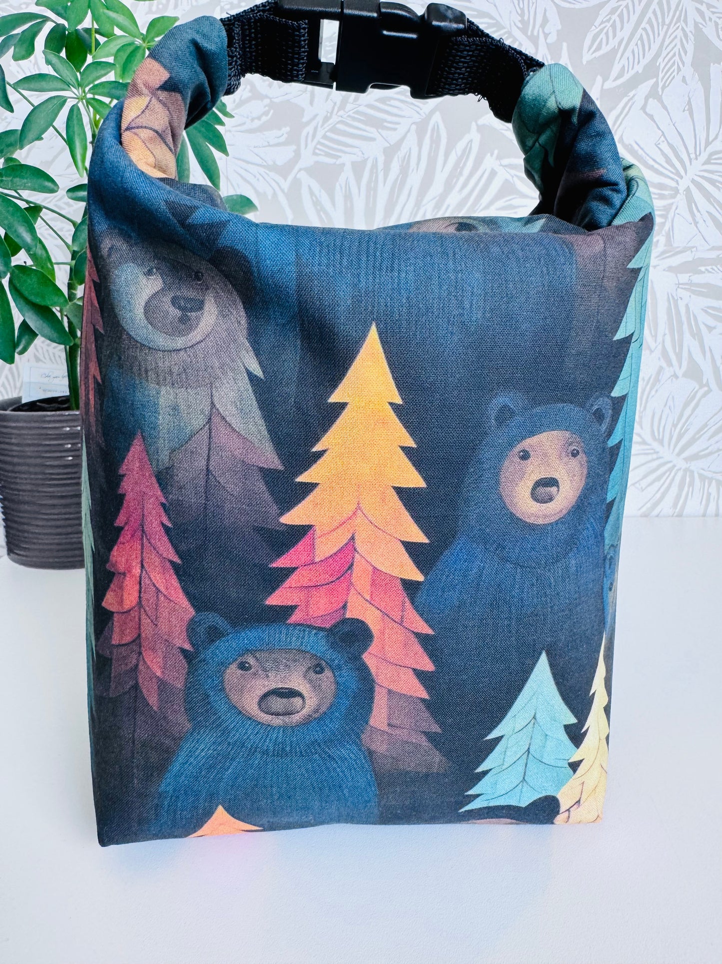 Bear in the Woods Lunch Bag