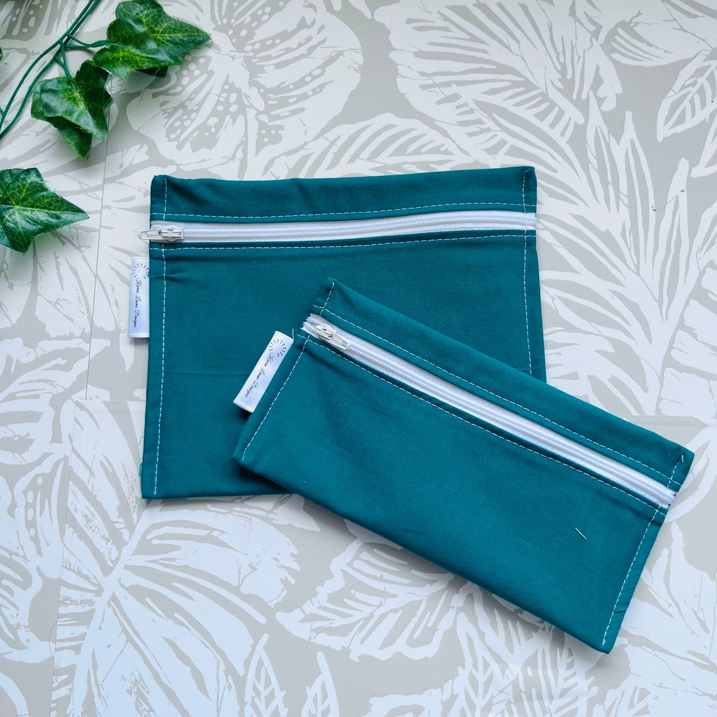 Green Sandwich & Snack Bags
