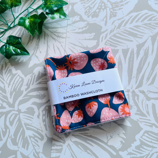 Strawberry Wash Cloth