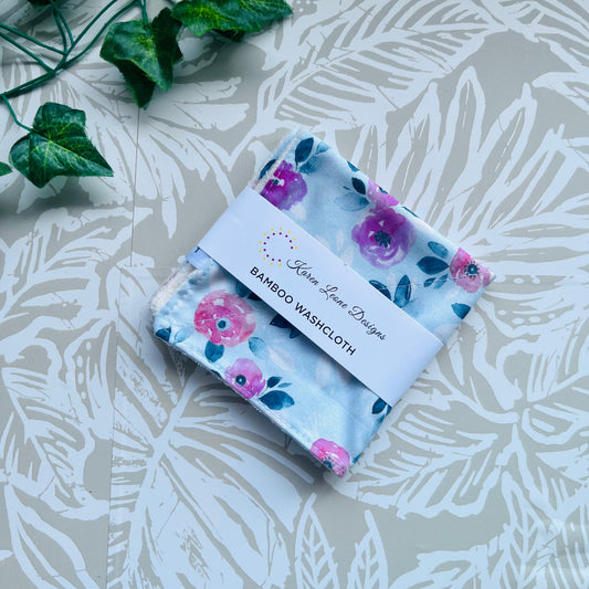 Floral Wash Cloth
