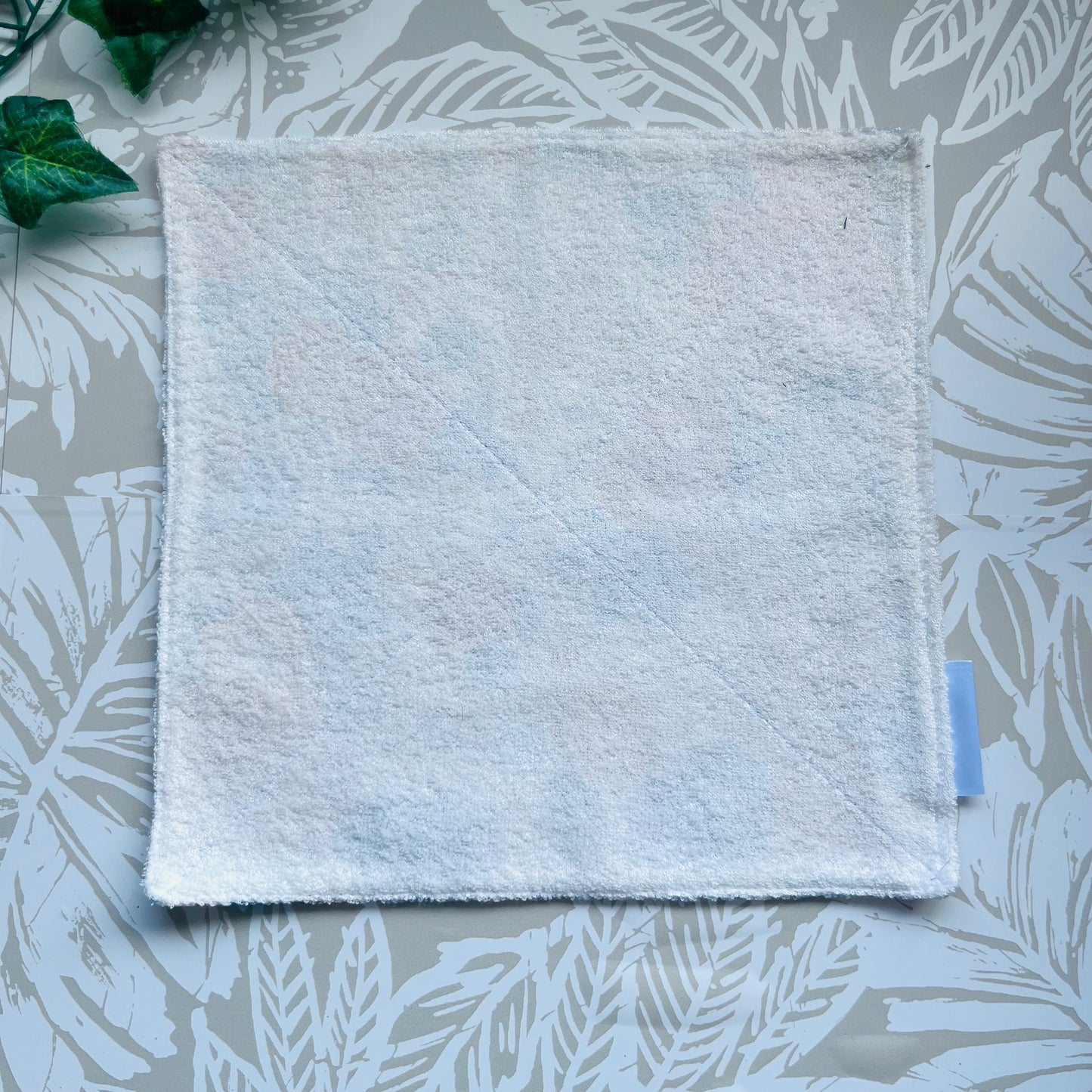 Floral & Butterfly Wash Cloth