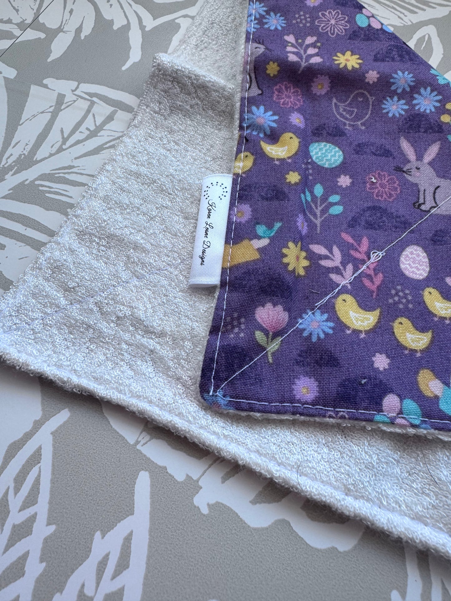 Purple Gnome Wash Cloth