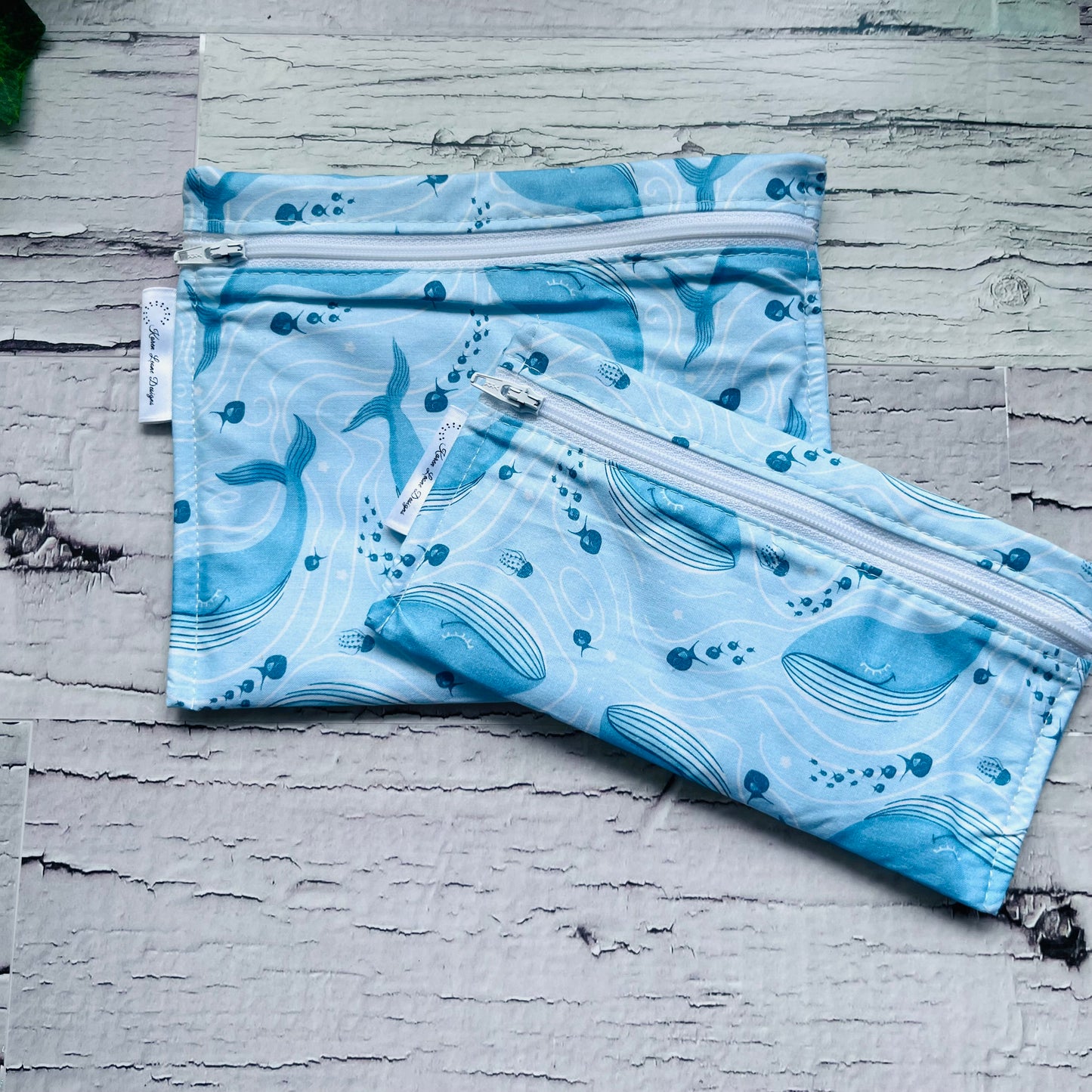 Blue Whale Sandwich & Snack Bags