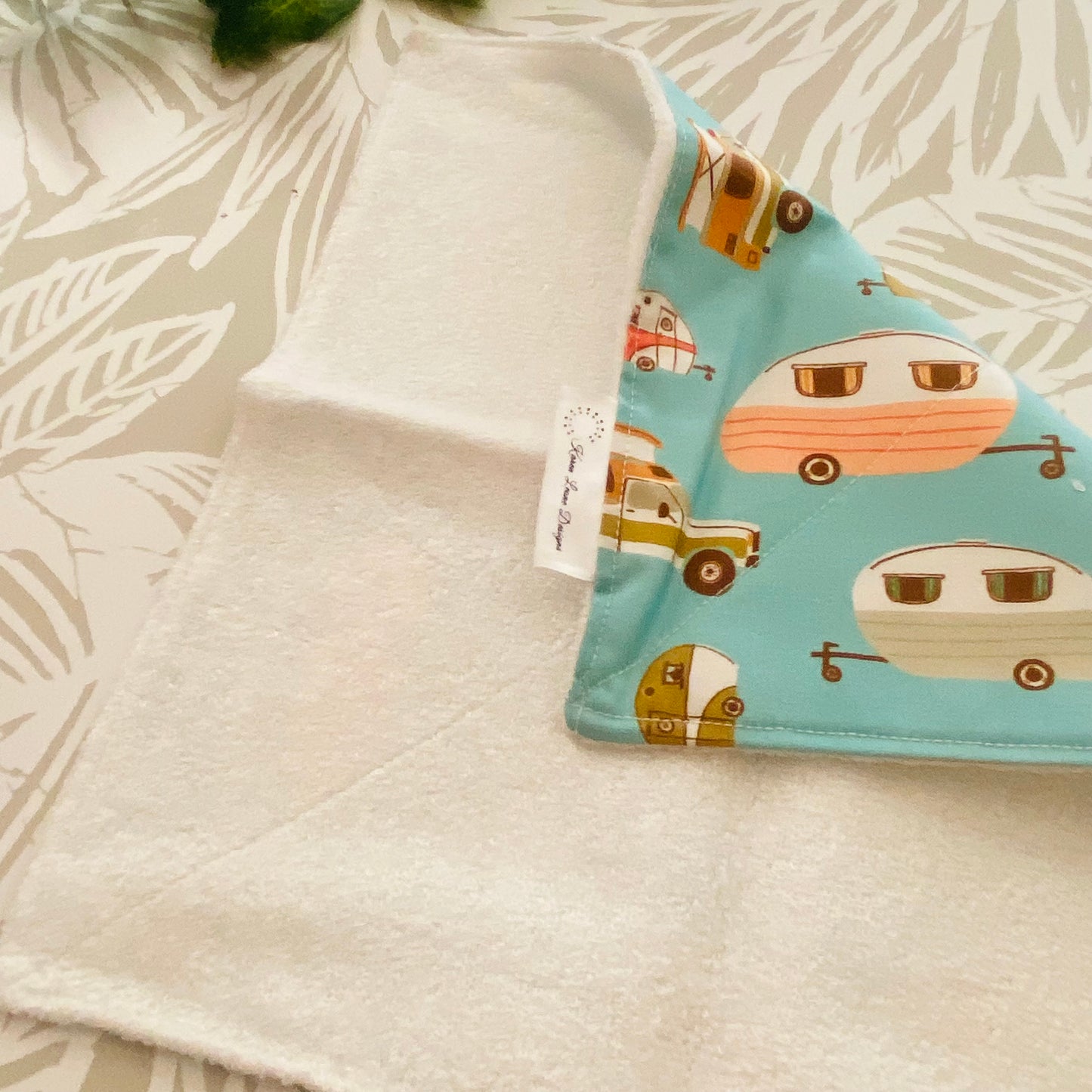 Retro Camper Wash Cloth