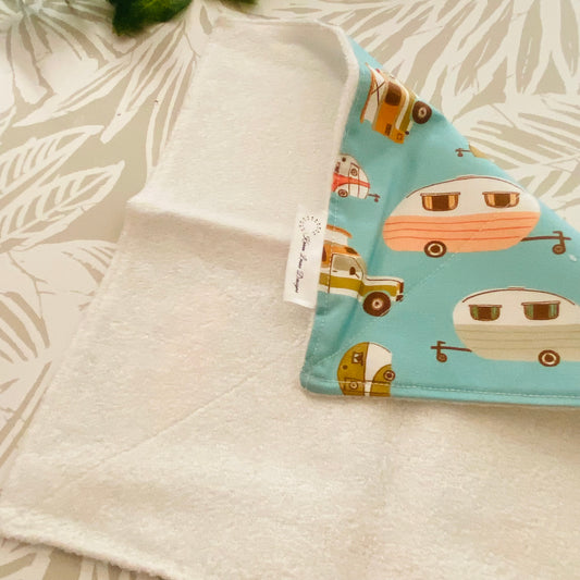 Retro Camper Wash Cloth