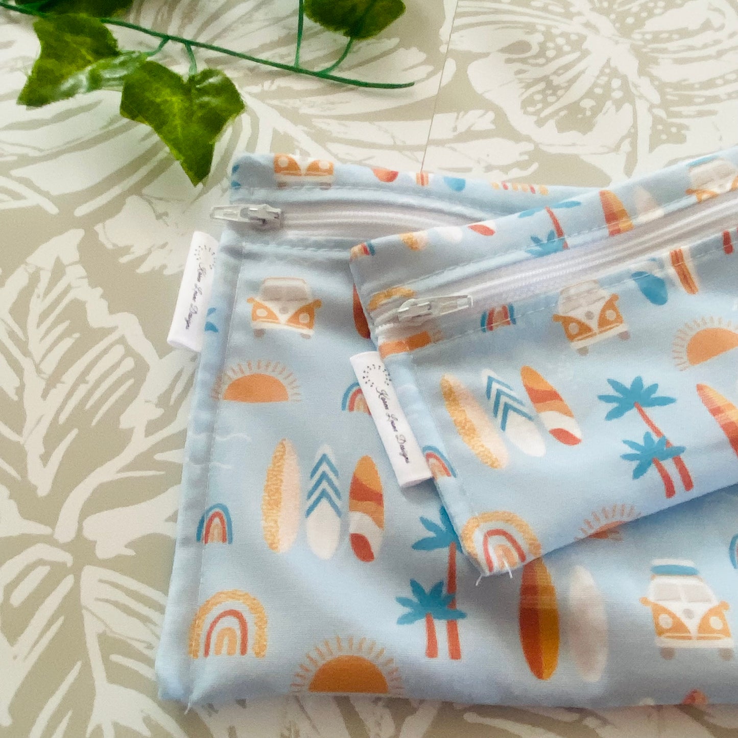 Surfer Camper Van Sandwich & Snack Bags