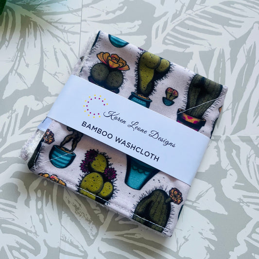 Prickly Cactus Wash Cloth