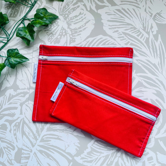 Orange Sandwich & Snack Bags