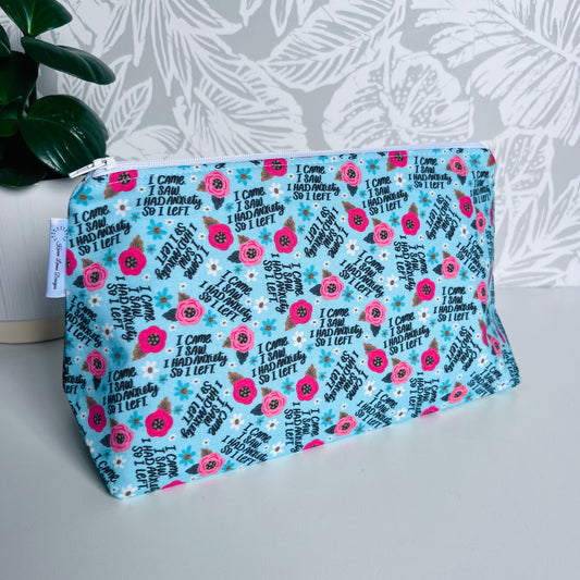 Anxiety Travel/Cosmetic Bag