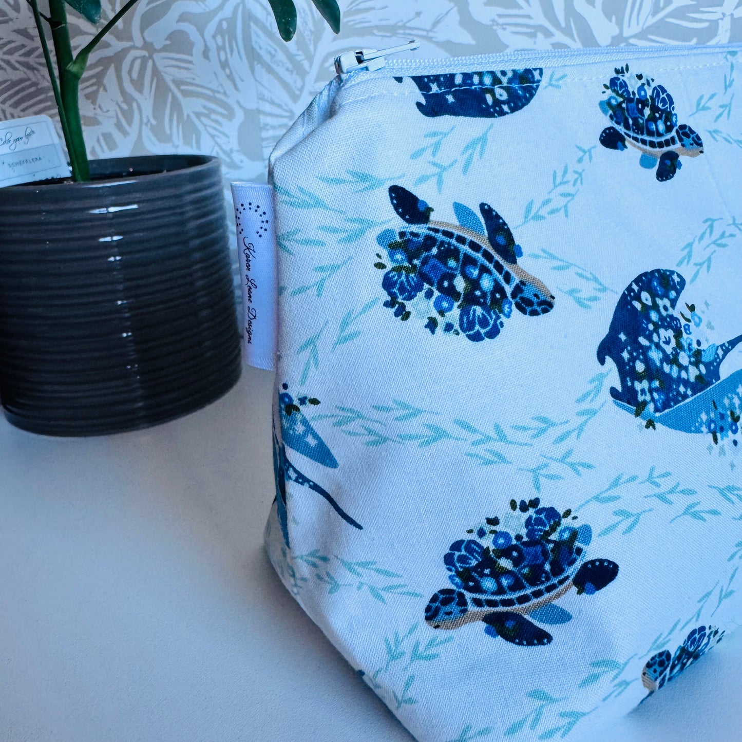 Sting Ray & Turtle Travel/Cosmetic Bag