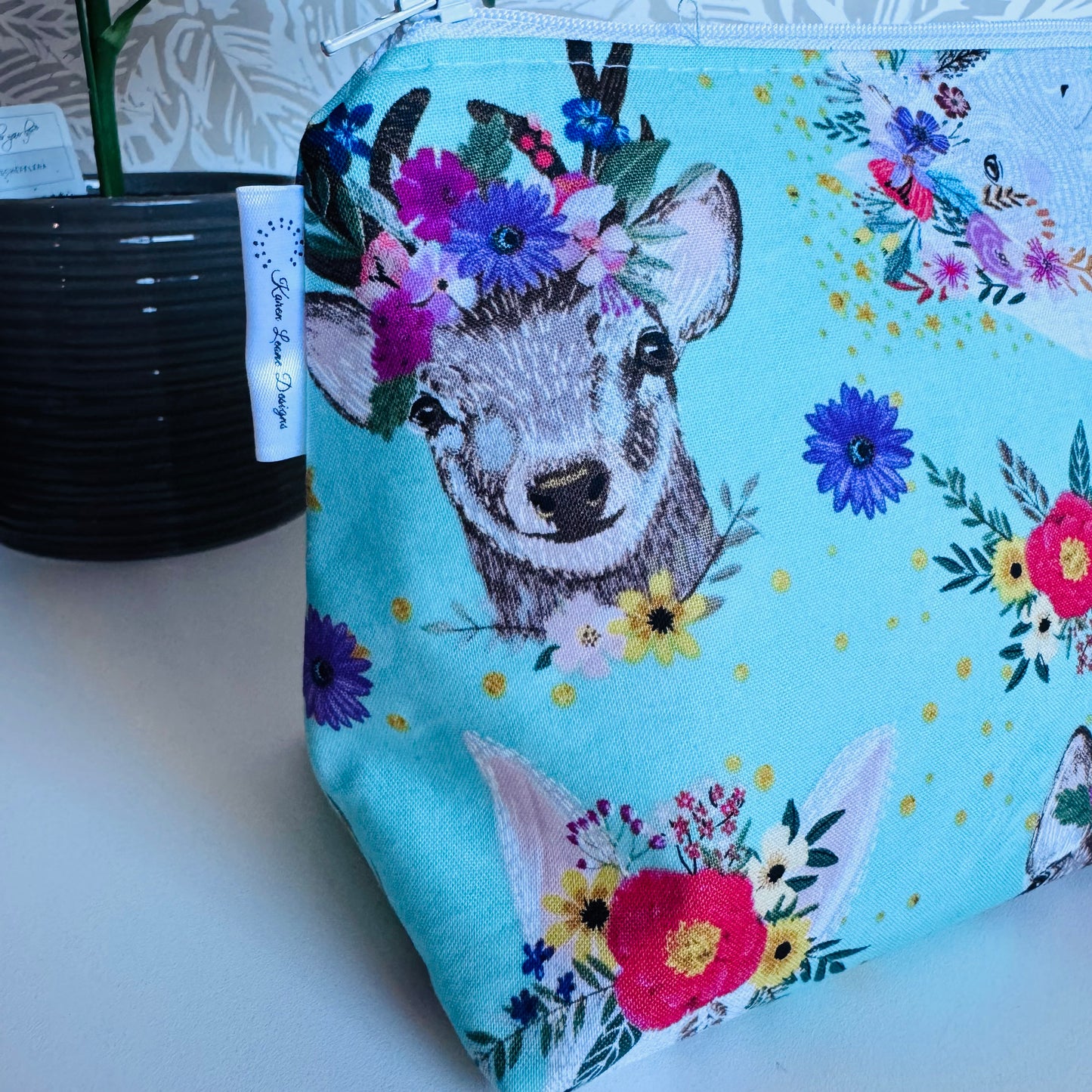 Woodland Creature Travel/Cosmetic Bag