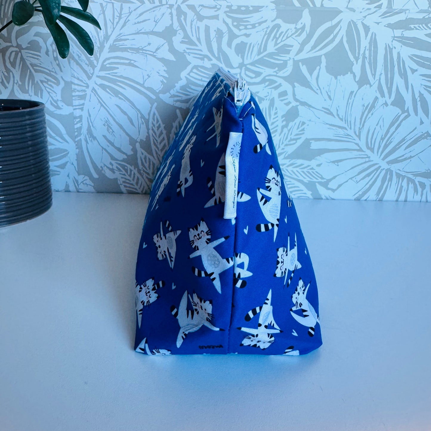 Blue Kitty Travel/Cosmetic Bag