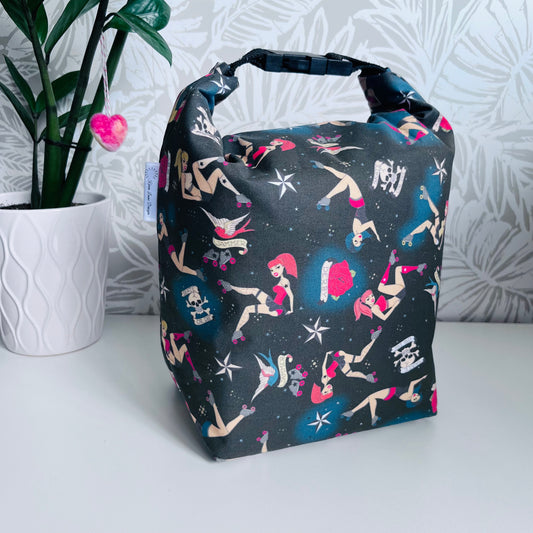 Roller Derby Lunch Bag
