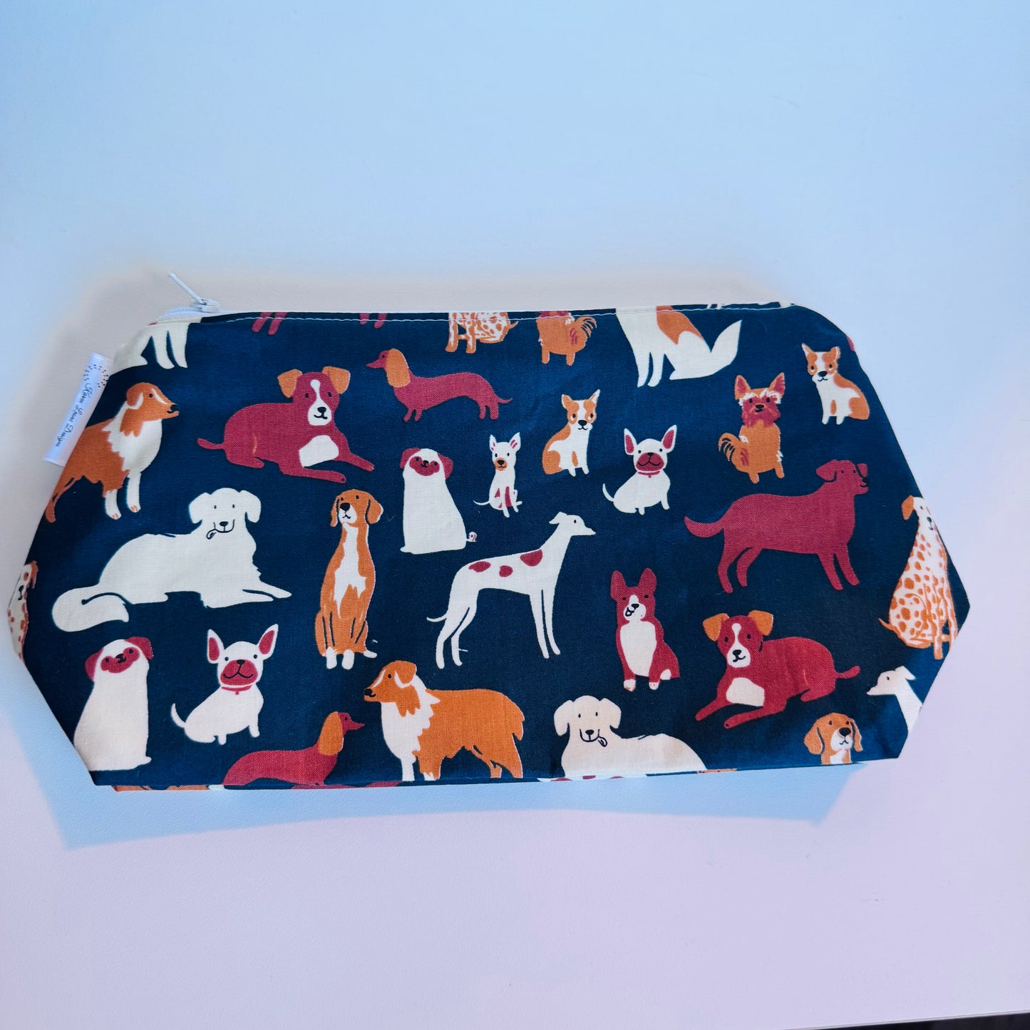 Blue Puppers Travel/Cosmetic Bag