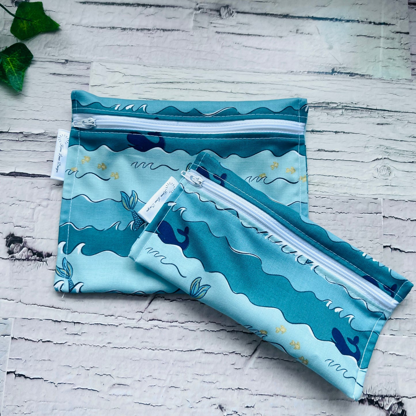Whale Tail Sandwich & Snack Bags