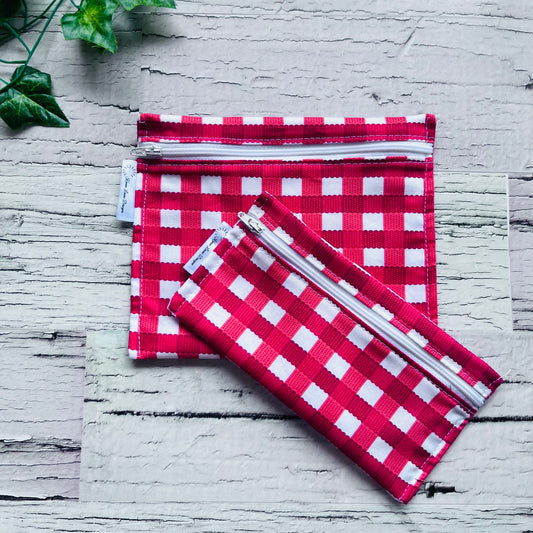 Red and White Sandwich & Snack Bags