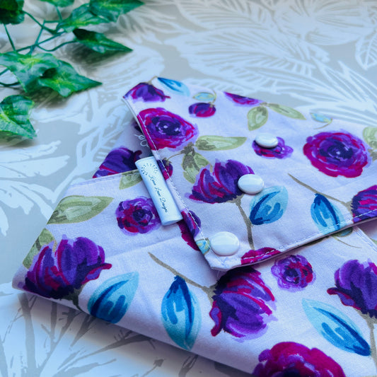 Pink Floral Sandwich Wrap