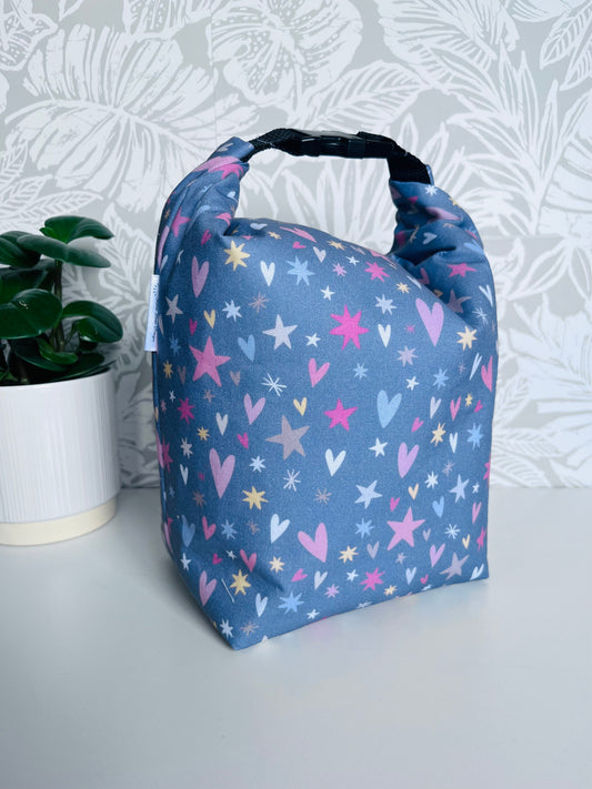 Stars & Hearts Lunch Bag