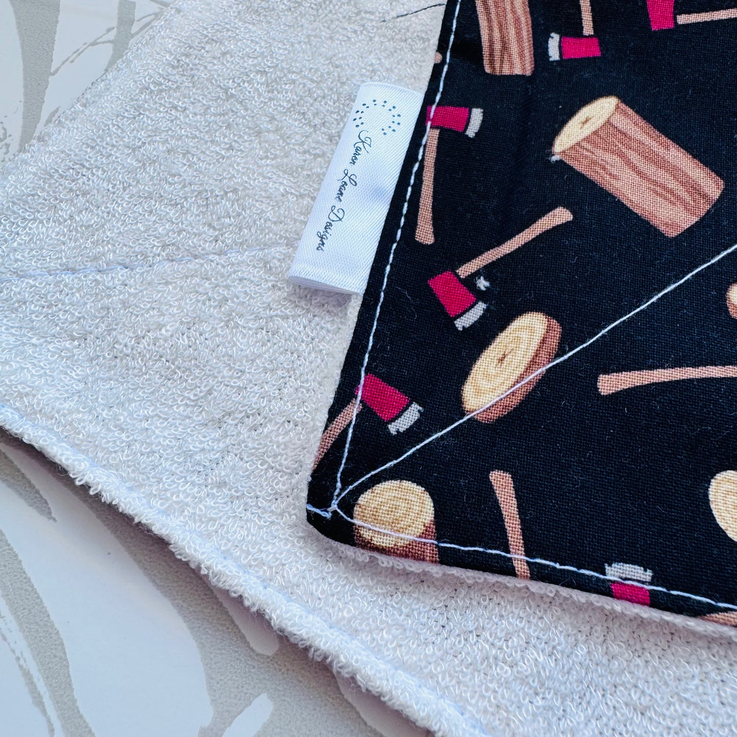 Chopping Wood Wash Cloth
