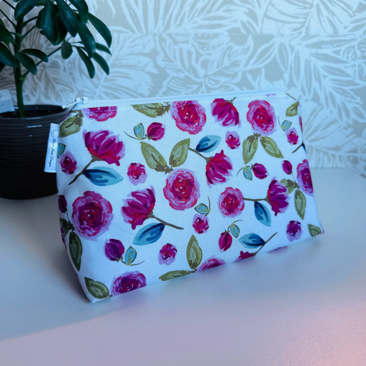 Floral Travel/Cosmetic Bag
