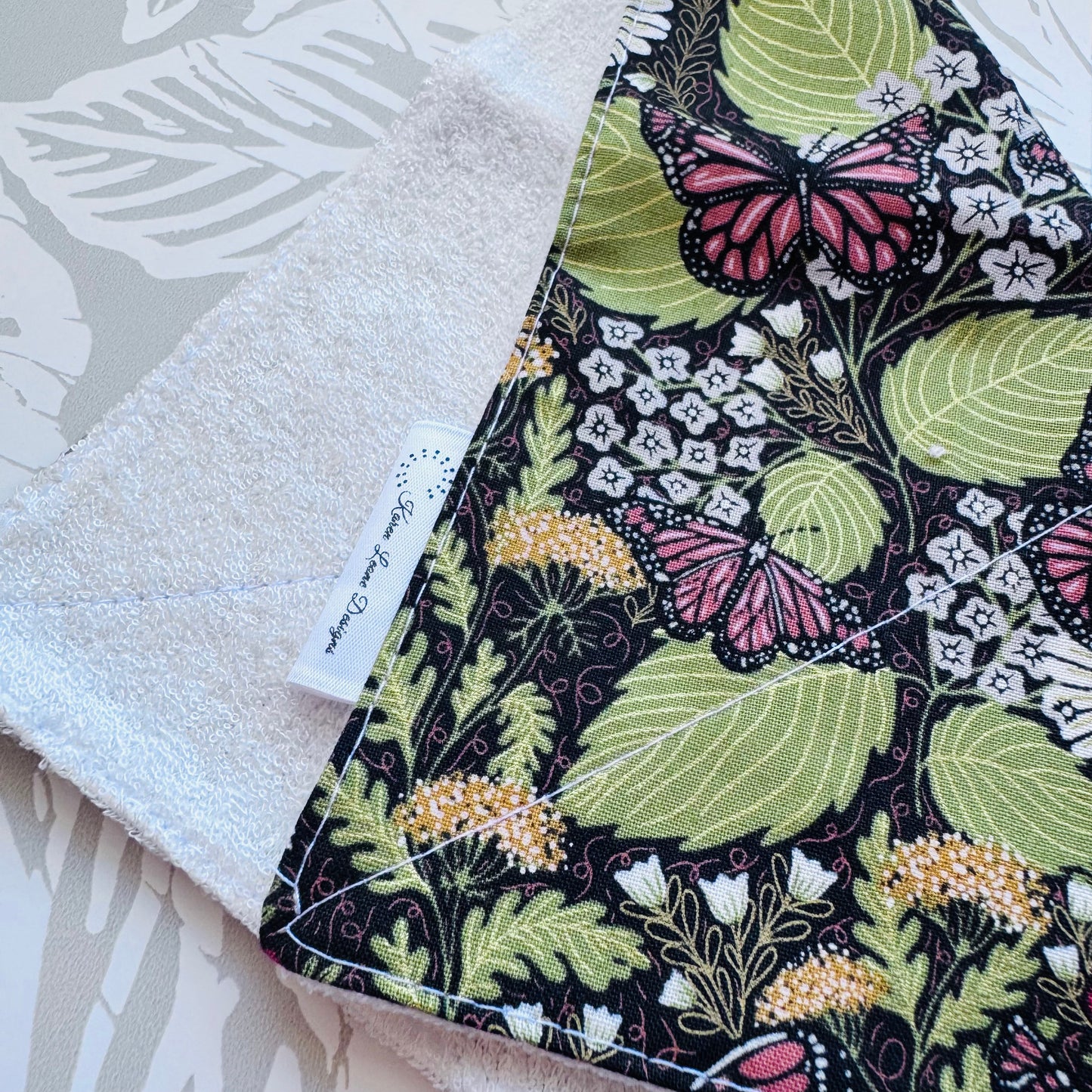 Butterfly Garden Wash Cloth